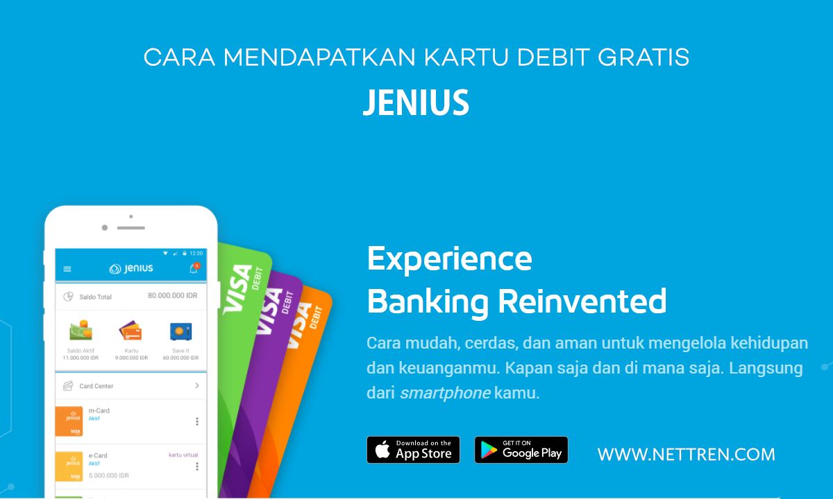 Cara Mendapatkan Kartu Debit Jenius Gratis